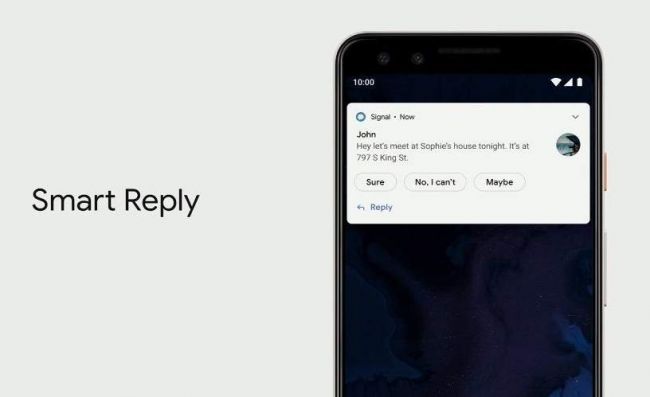 android q smart reply 1 e1557338315125